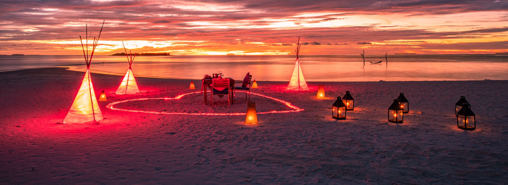 Cena romantica in spiaggia activity in Maldives