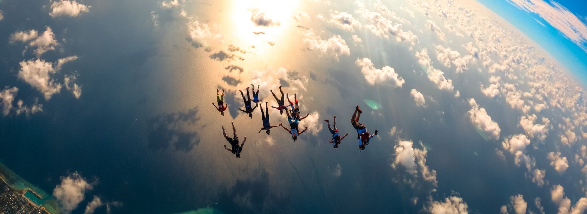Paracadutismo activity in Maldives