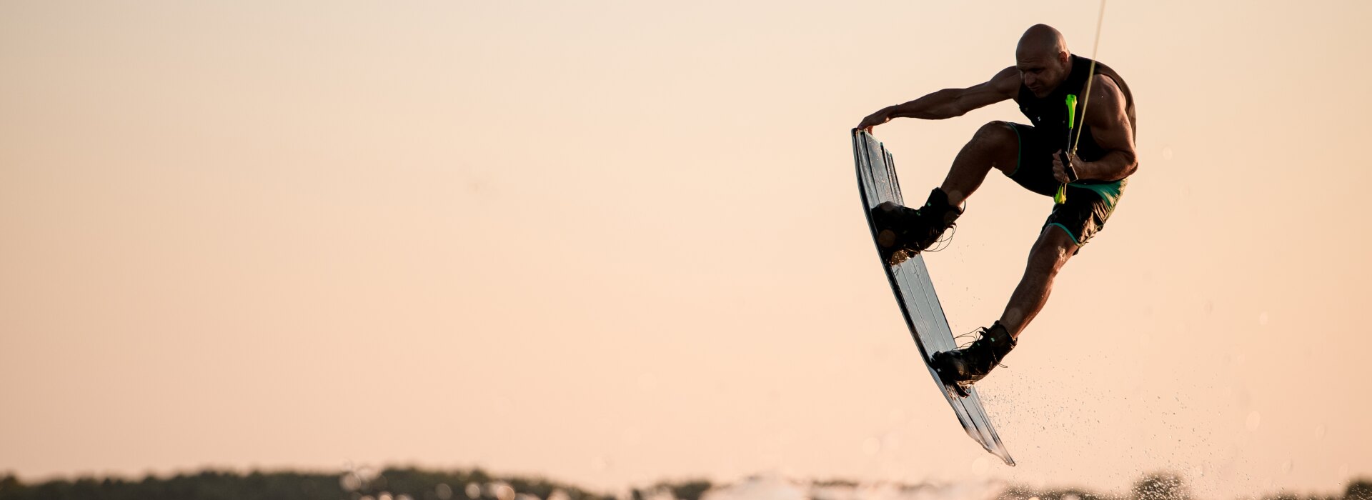 Wakeboard activity in Maldives