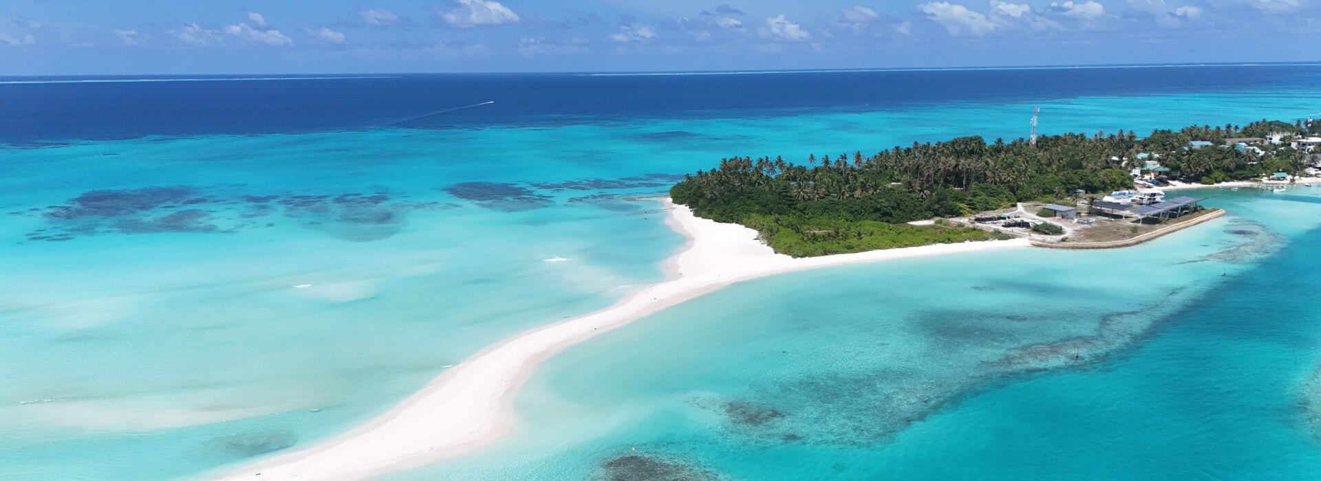 Fulhadhoo, a local island in the Maldives