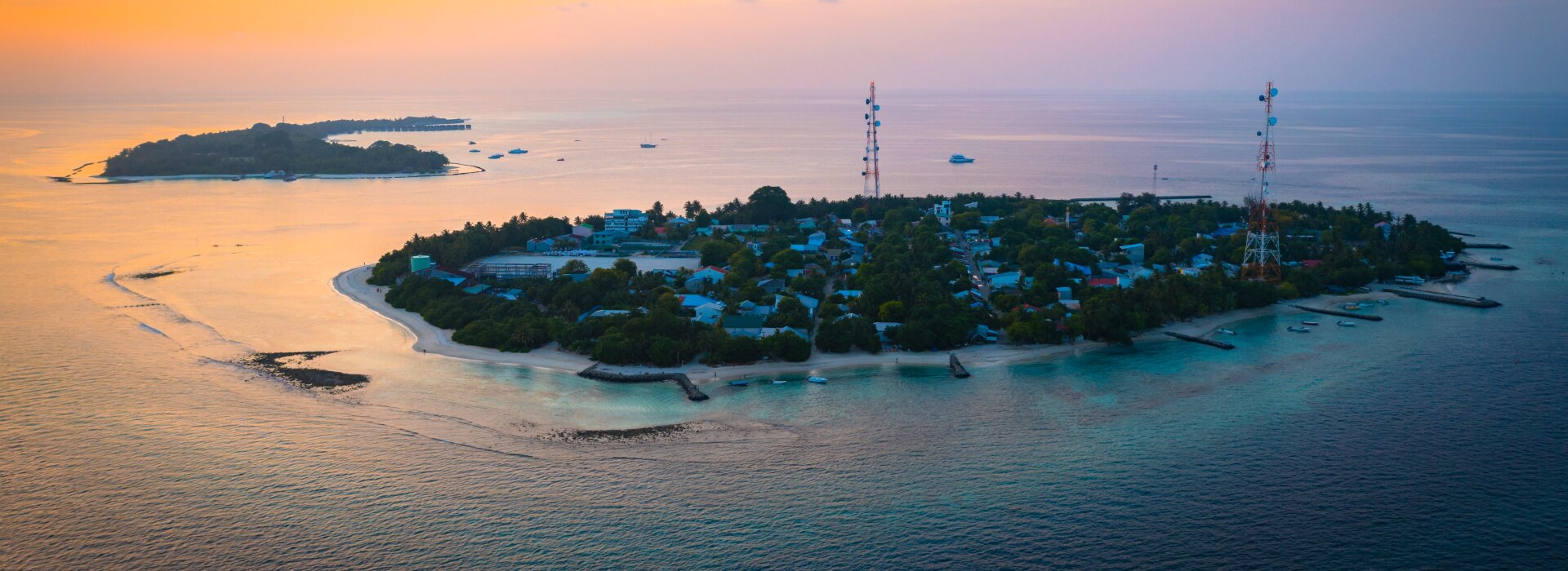 Rasdhoo, a local island in the Maldives
