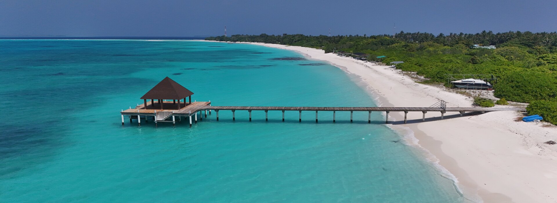 Vashafaru, a local island in the Maldives