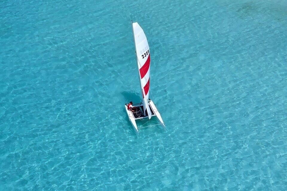 Catamaran rental in the Maldives
