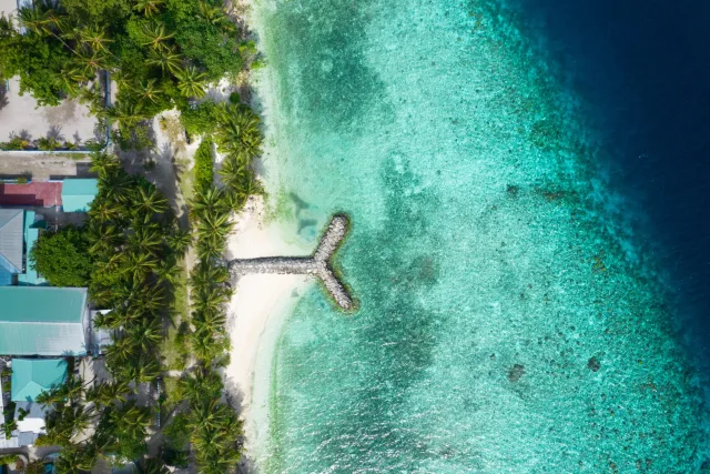 Felidhoo, a local island in the Maldives