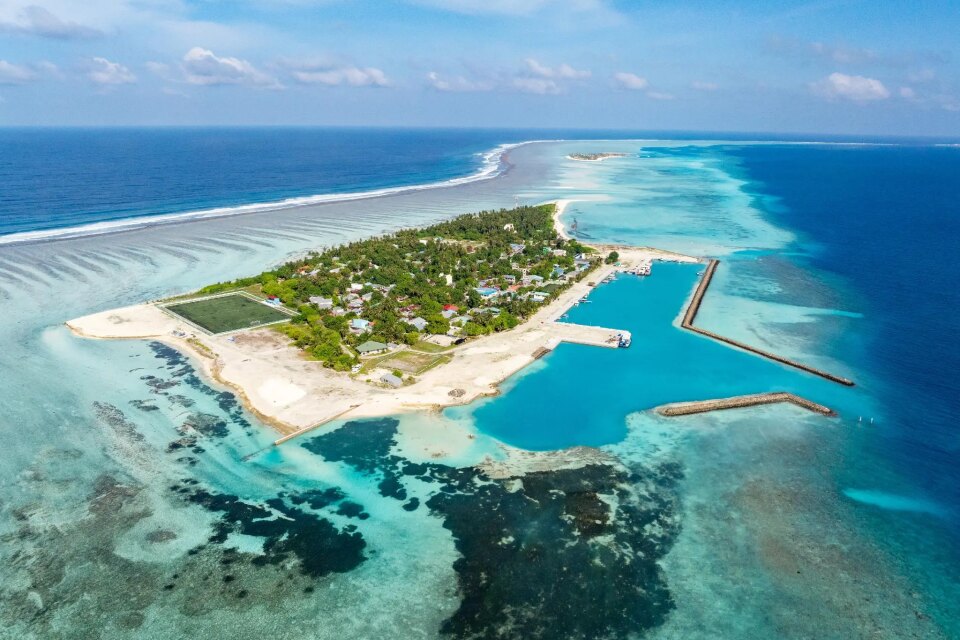 Fenfushi, a local island in Southern Ari Atoll (Alifu Dhaalu), Maldives