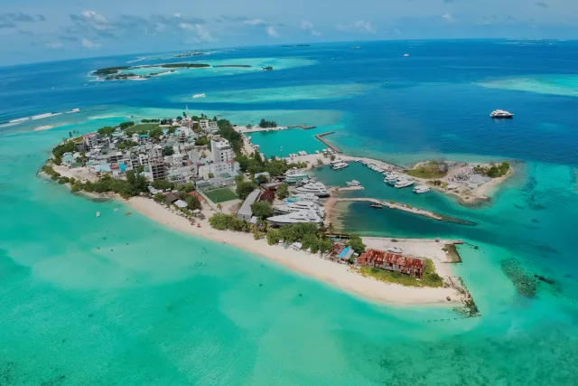 Gulhi, a local island in the Maldives