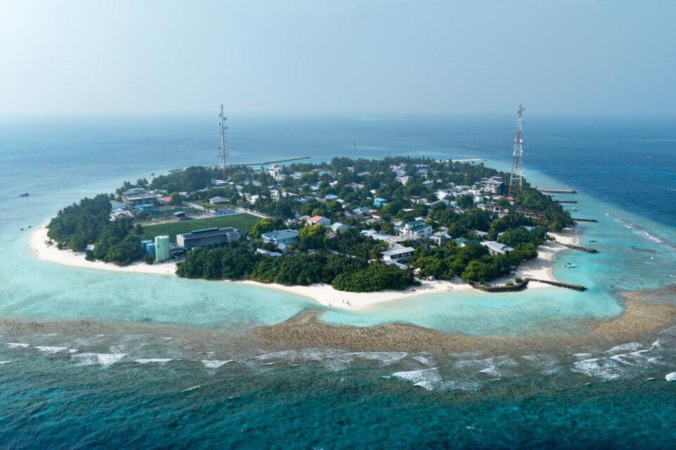 Rasdhoo island in Ari nord atoll in the Maldives